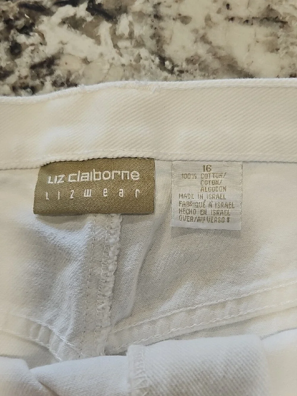 Liz Claiborne White Pencil Skirt